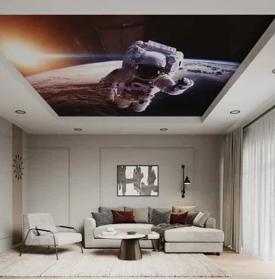 Тіньові натяжні стелі