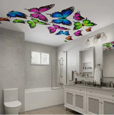 Дворівневі натяжні стелі