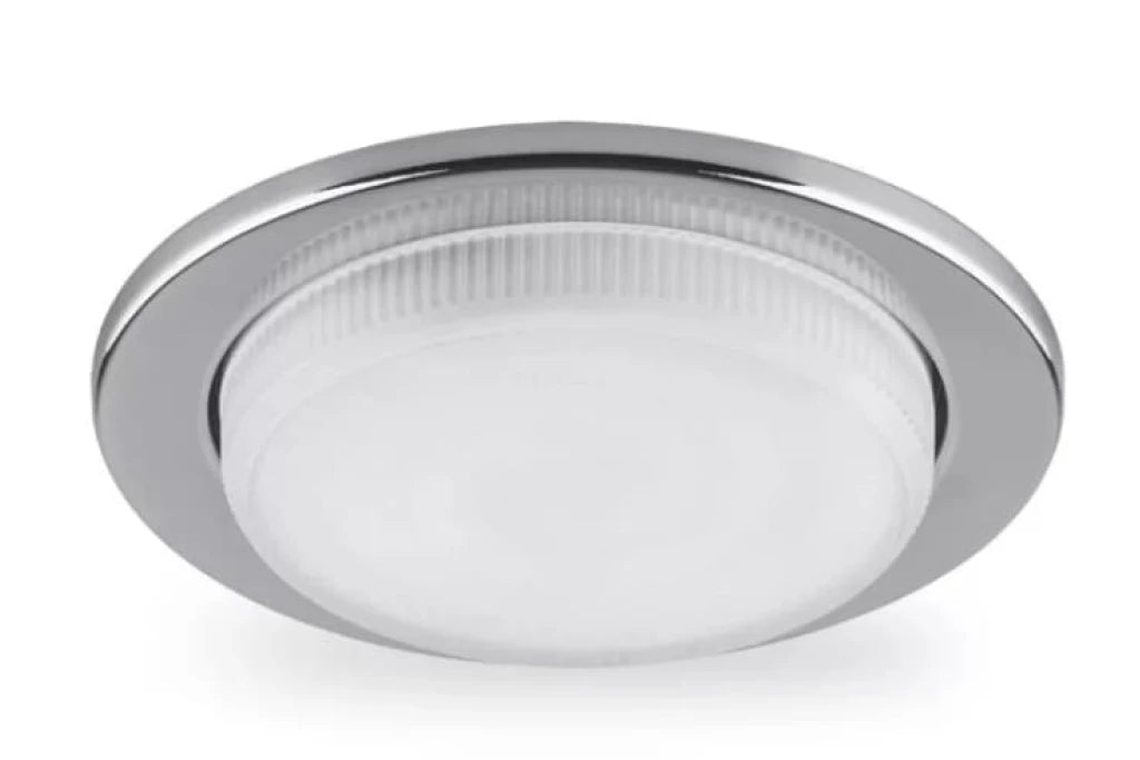 Вбудований неповоротний світильник DL53 хром